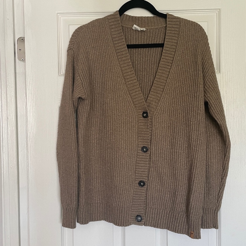 tentree oversized button cardigan